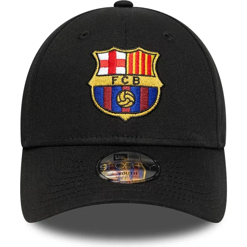 cap-kaareva-black-snapback-lapsille-9forty-ajustable-fc-barcelona-laliga-new-era cap-kaareva-black-snapback-lapsille-9forty-ajustable-fc-barcelona-laliga-new-era