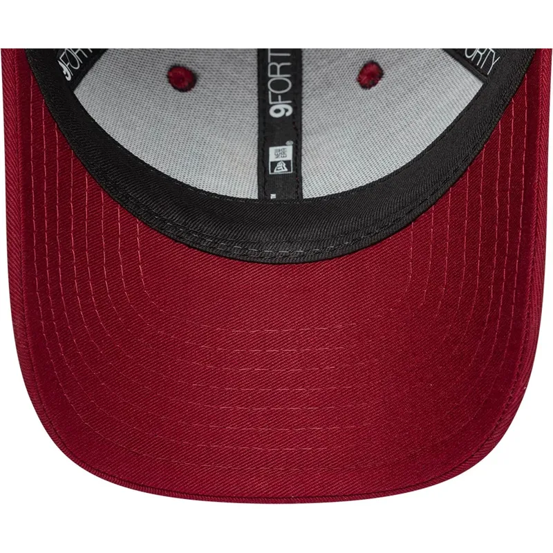 cap-kaareva-red-snapback-lapsille-9forty-ajustable-fc-barcelona-laliga-new-era
