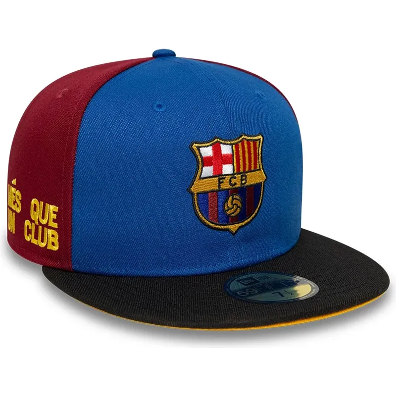 lippikset-kaareva-monivarinen-snapback-59fifty-fc-barcelona-laliga-new-era