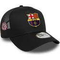 lippikset-kaareva-musta-snapback-a-frame-trucker-fc-barcelona-laliga-new-era