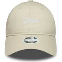 cap-kaareva-beige-snapback-9twenty-ajustable-fc-barcelona-laliga-new-era