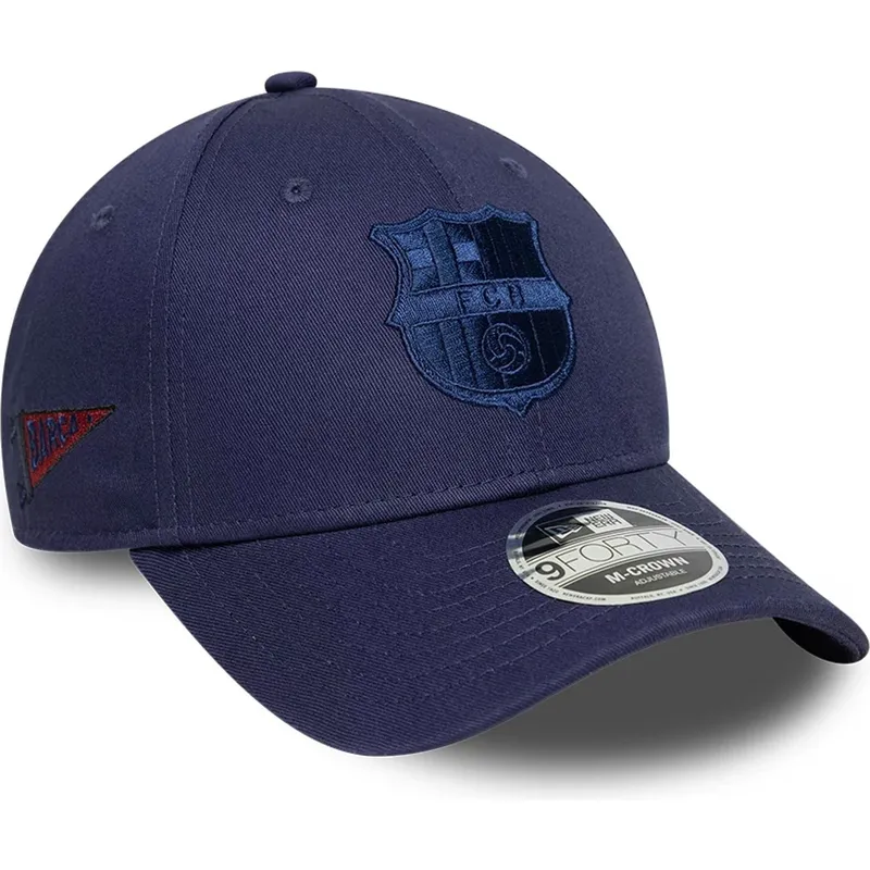 cap-kaareva-navy-blue-snapback-9forty-m-crown-ajustable-fc-barcelona-laliga-new-era cap-kaareva-navy-blue-snapback-9forty-m-crown-ajustable-fc-barcelona-laliga-new-era