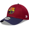 lippikset-kaareva-monivarinen-snapback-lapsille-9forty-ajustable-fc-barcelona-laliga-new-era