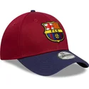 lippikset-kaareva-monivarinen-snapback-lapsille-9forty-ajustable-fc-barcelona-laliga-new-era