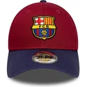 lippikset-kaareva-monivarinen-snapback-9forty-ajustable-fc-barcelona-laliga-new-era