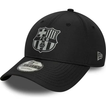 Cap kaareva black snapback 9FORTY ajustable FC Barcelona LALIGA New Era