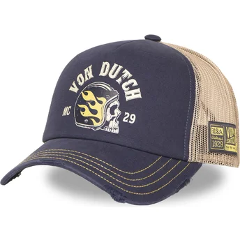Lippikset kaareva rekka monivärinen snapback CREW30 Von Dutch