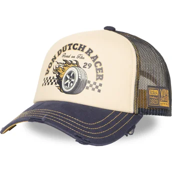 Lippikset kaareva rekka monivärinen snapback CREW32 Von Dutch