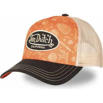 Lippikset kaareva rekka monivärinen snapback SUBL14 Von Dutch