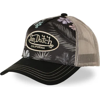 Lippikset kaareva rekka musta snapback SUBL17 Von Dutch