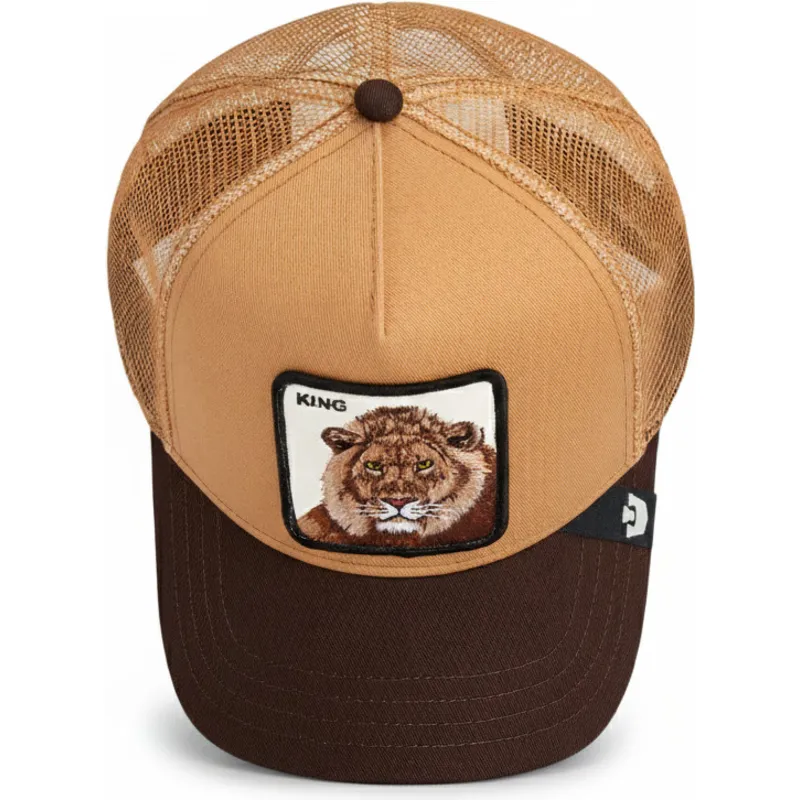 lippikset-kaareva-rekka-ruskea-snapback-king-mane-man-the-farm-goorin-bros