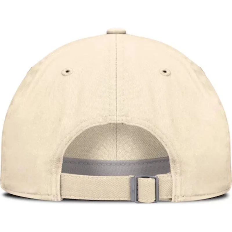 cap-kaareva-beige-adjustable-strap-club-unstructured-organic-cotton-boston-red-sox-mlb-nike cap-kaareva-beige-adjustable-strap-club-unstructured-organic-cotton-boston-red-sox-mlb-nike