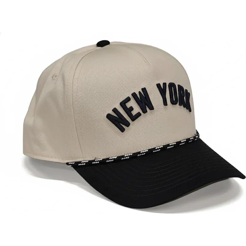 nike-curved-brim-rise-structured-new-york-yankees-mlb-beige-and-black-snapback-cap