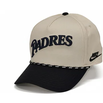 Cap kaareva beige snapback Rise Structured San Diego Padres MLB Nike