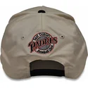 cap-kaareva-beige-snapback-rise-structured-san-diego-padres-mlb-nike
