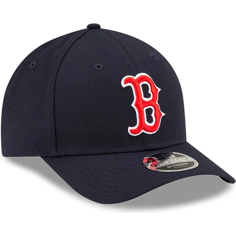 lippikset-kaareva-laivastonsininen-snapback-9forty-m-crown-player-replica-boston-red-sox-mlb-new-era
