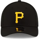 new-era-curved-brim-9forty-m-crown-player-replica-pittsburgh-pirates-mlb-black-snapback-cap