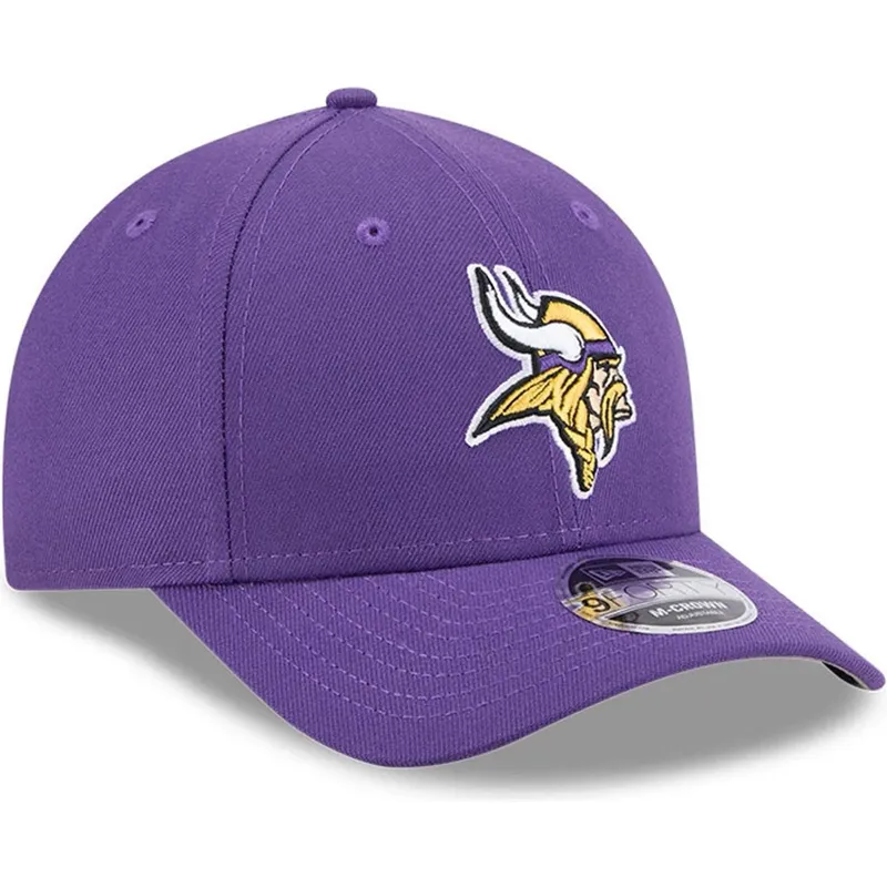 lippikset-kaareva-violetti-snapback-9forty-m-crown-team-minnesota-vikings-nfl-new-era