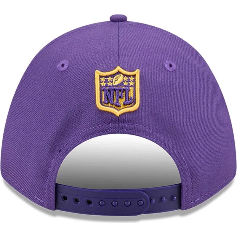 lippikset-kaareva-violetti-snapback-9forty-m-crown-team-minnesota-vikings-nfl-new-era
