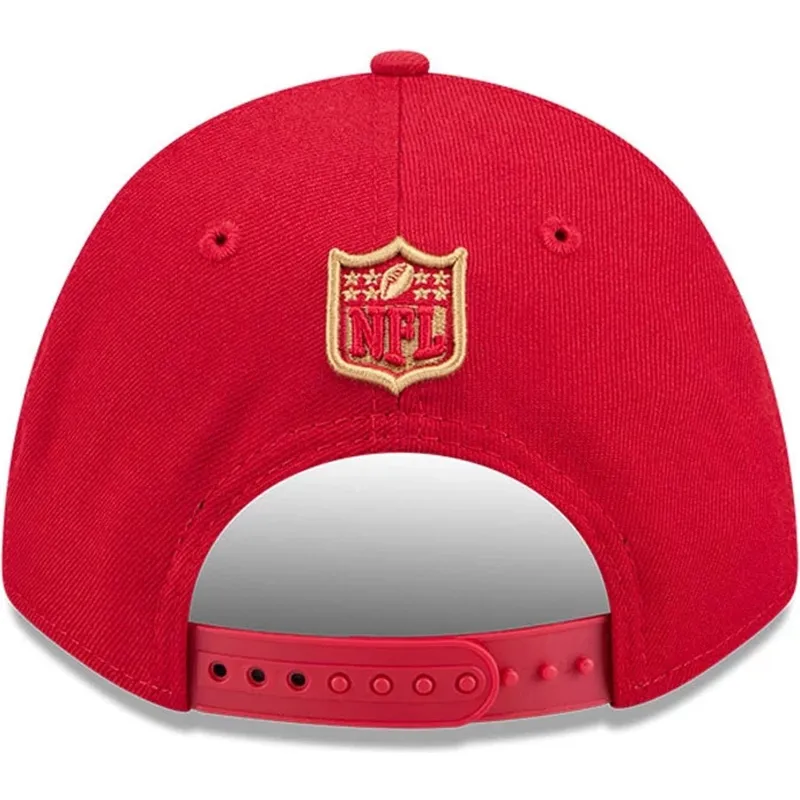 cap-kaareva-red-snapback-9forty-m-crown-team-san-francisco-49ers-nfl-new-era cap-kaareva-red-snapback-9forty-m-crown-team-san-francisco-49ers-nfl-new-era