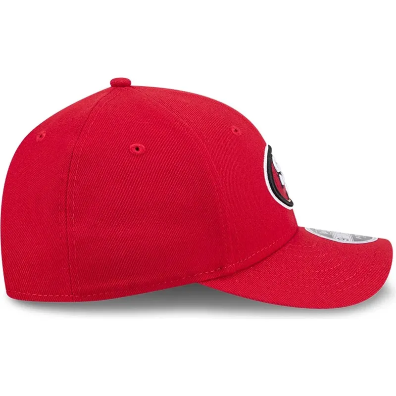 new-era-curved-brim-9forty-m-crown-team-san-francisco-49ers-nfl-red-snapback-cap