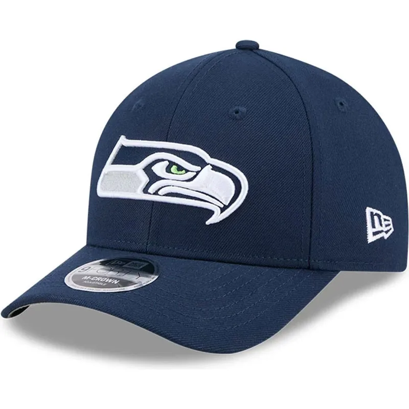 cap-kaareva-navy-blue-snapback-9forty-m-crown-team-seattle-seahawks-nfl-new-era cap-kaareva-navy-blue-snapback-9forty-m-crown-team-seattle-seahawks-nfl-new-era