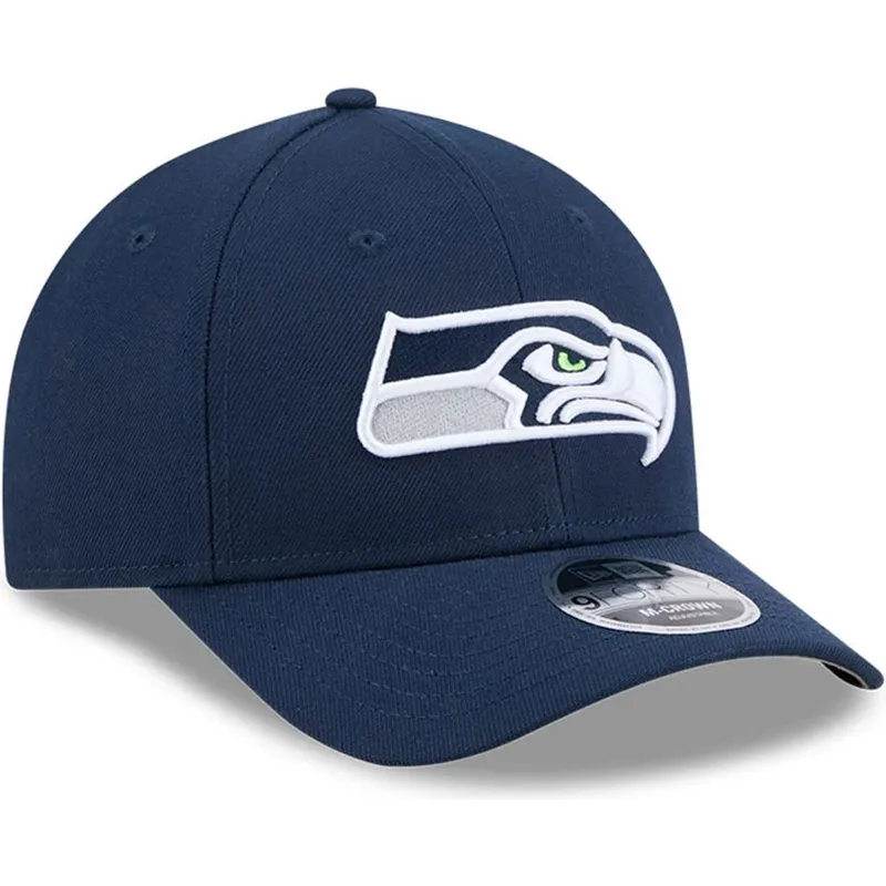 cap-kaareva-navy-blue-snapback-9forty-m-crown-team-seattle-seahawks-nfl-new-era cap-kaareva-navy-blue-snapback-9forty-m-crown-team-seattle-seahawks-nfl-new-era