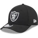 lippikset-kaareva-musta-snapback-9forty-m-crown-team-las-vegas-raiders-nfl-new-era
