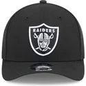 lippikset-kaareva-musta-snapback-9forty-m-crown-team-las-vegas-raiders-nfl-new-era