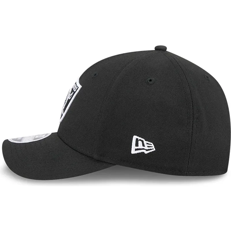lippikset-kaareva-musta-snapback-9forty-m-crown-team-las-vegas-raiders-nfl-new-era