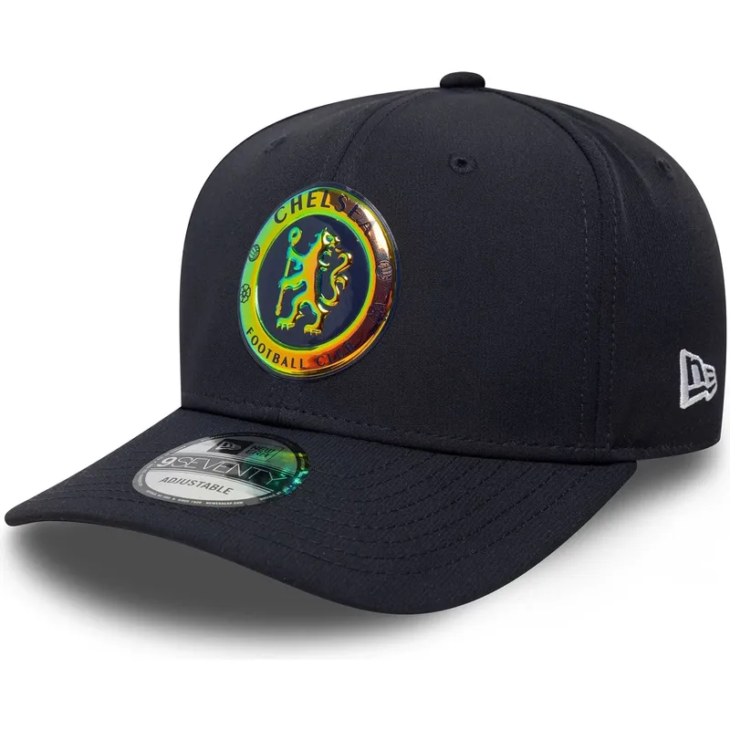 lippikset-kaareva-laivastonsininen-snapback-9seventy-stretch-snap-iridiscent-chelsea-football-club-premier-league-new-era