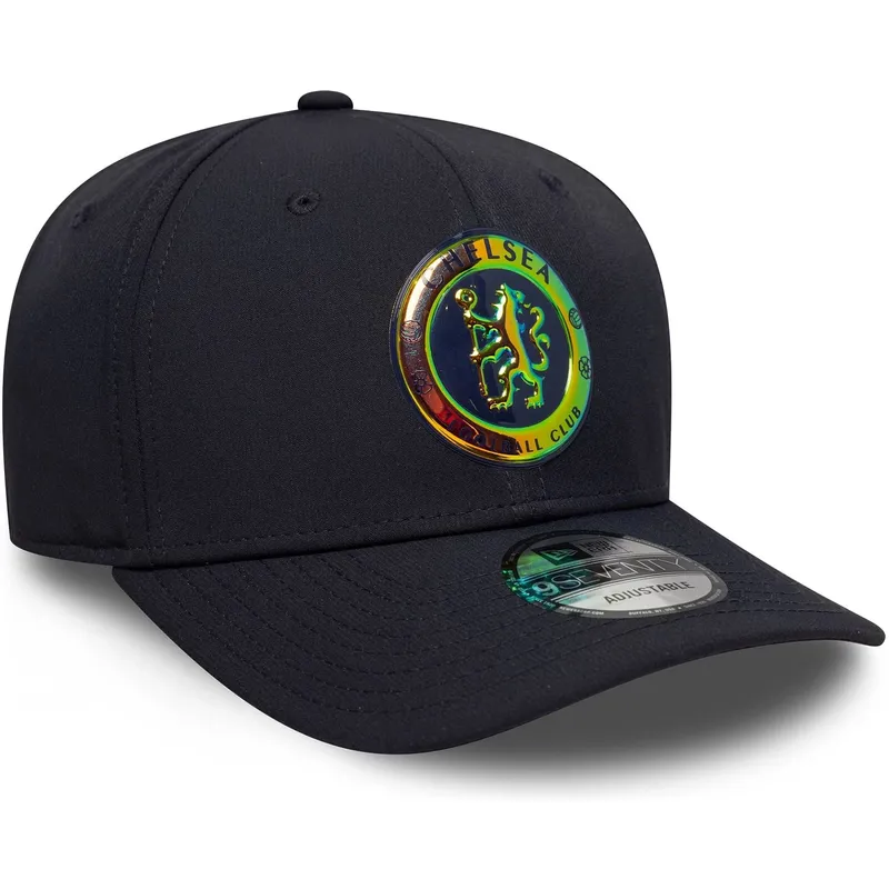 lippikset-kaareva-laivastonsininen-snapback-9seventy-stretch-snap-iridiscent-chelsea-football-club-premier-league-new-era