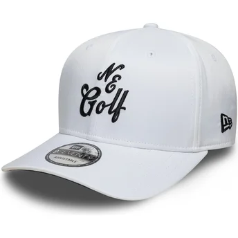 Lippikset kaareva valkoinen snapback 9SEVENTY Stretch Snap Technical Golf New Era