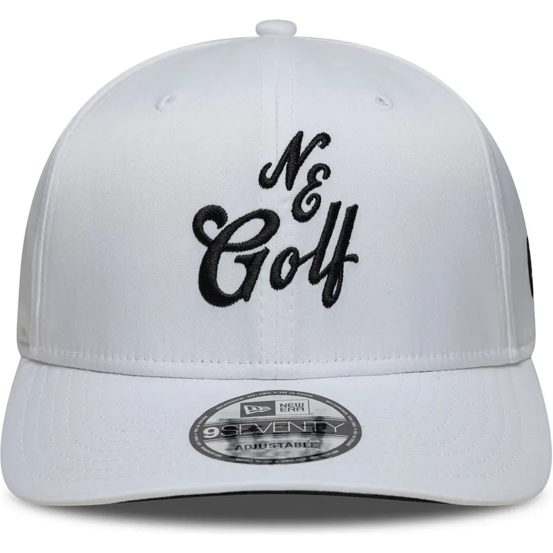 lippikset-kaareva-valkoinen-snapback-9seventy-stretch-snap-technical-golf-new-era