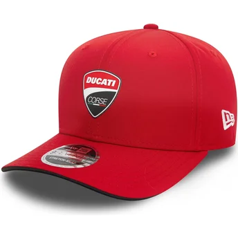 Lippikset kaareva punainen snapback 9SEVENTY Stretch Snap Core Ducati Motor MotoGP New Era