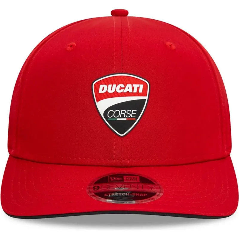 cap-kaareva-red-snapback-9seventy-stretch-snap-core-ducati-motor-motogp-new-era cap-kaareva-red-snapback-9seventy-stretch-snap-core-ducati-motor-motogp-new-era