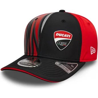 Cap kaareva black snapback 9SEVENTY Stretch Snap Print Ducati Motor MotoGP New Era
