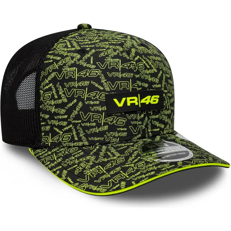 lippikset-kaareva-rekka-musta-snapback-9seventy-stretch-snap-all-over-print-valentino-rossi-vr46-motogp-new-era