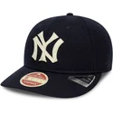 lippikset-kaareva-laivastonsininen-saadettava-nauha-9fifty-retro-crown-heritage-series-new-york-yankees-mlb-new-era