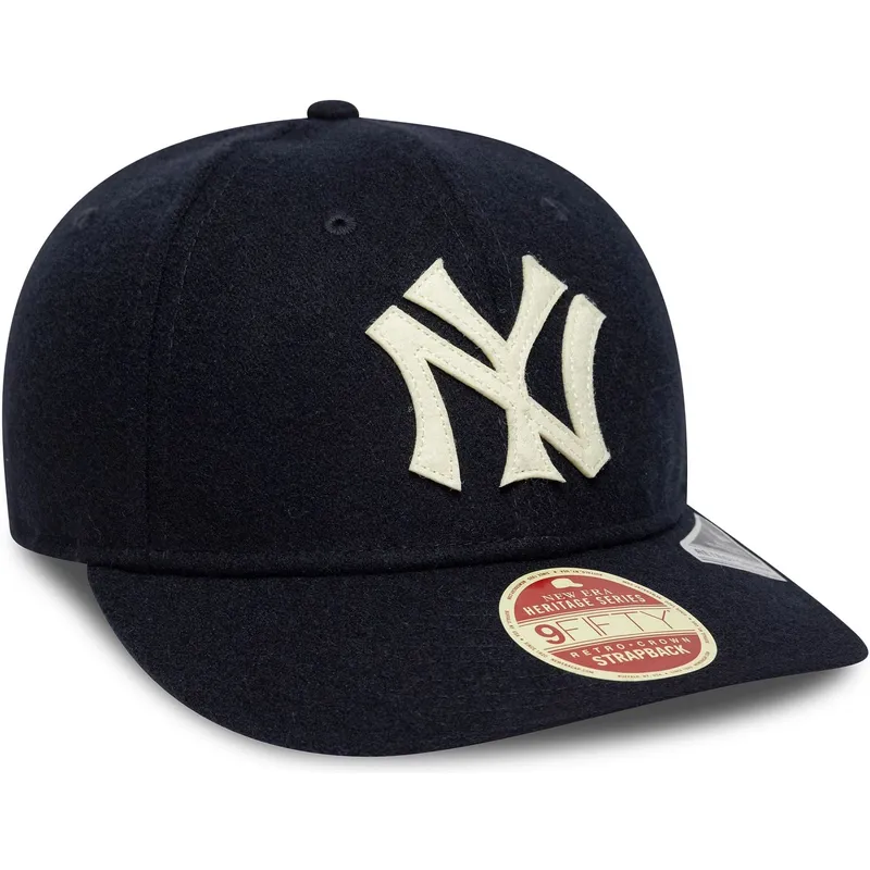 lippikset-kaareva-laivastonsininen-saadettava-nauha-9fifty-retro-crown-heritage-series-new-york-yankees-mlb-new-era lippikset-kaareva-laivastonsininen-saadettava-nauha-9fifty-retro-crown-heritage-series-new-york-yankees-mlb-new-era