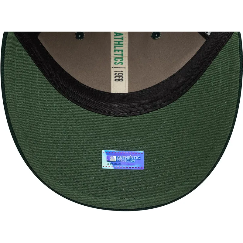 cap-kaareva-green-adjustable-strap-9fifty-retro-crown-heritage-series-oakland-athletics-mlb-new-era cap-kaareva-green-adjustable-strap-9fifty-retro-crown-heritage-series-oakland-athletics-mlb-new-era