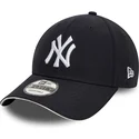 lippikset-kaareva-laivastonsininen-saadettava-nauha-9forty-microfibre-new-york-yankees-mlb-new-era