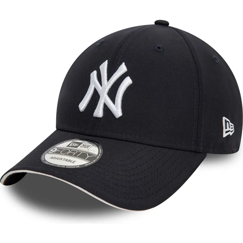 lippikset-kaareva-laivastonsininen-saadettava-nauha-9forty-microfibre-new-york-yankees-mlb-new-era