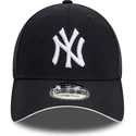 lippikset-kaareva-laivastonsininen-saadettava-nauha-9forty-microfibre-new-york-yankees-mlb-new-era