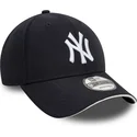 lippikset-kaareva-laivastonsininen-saadettava-nauha-9forty-microfibre-new-york-yankees-mlb-new-era