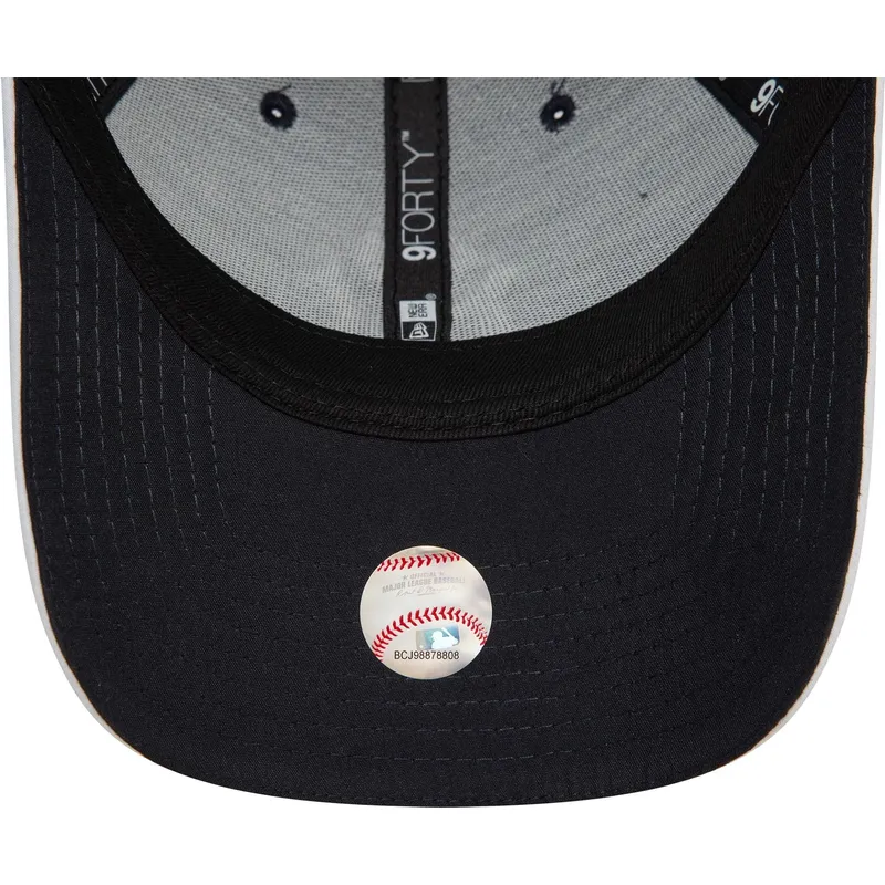 lippikset-kaareva-laivastonsininen-saadettava-nauha-9forty-microfibre-new-york-yankees-mlb-new-era