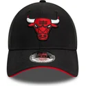 lippikset-kaareva-musta-saadettava-nauha-9forty-microfibre-chicago-bulls-nba-new-era