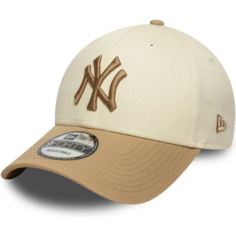 lippikset-kaareva-beige-saadettava-nauha-9forty-colour-block-new-york-yankees-mlb-new-era lippikset-kaareva-beige-saadettava-nauha-9forty-colour-block-new-york-yankees-mlb-new-era