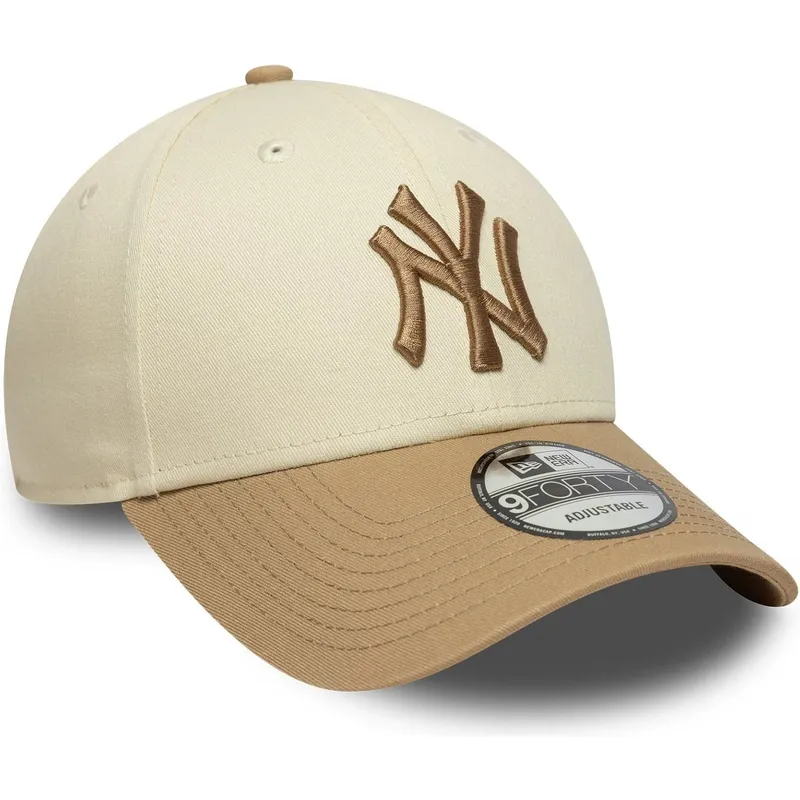 lippikset-kaareva-beige-saadettava-nauha-9forty-colour-block-new-york-yankees-mlb-new-era lippikset-kaareva-beige-saadettava-nauha-9forty-colour-block-new-york-yankees-mlb-new-era