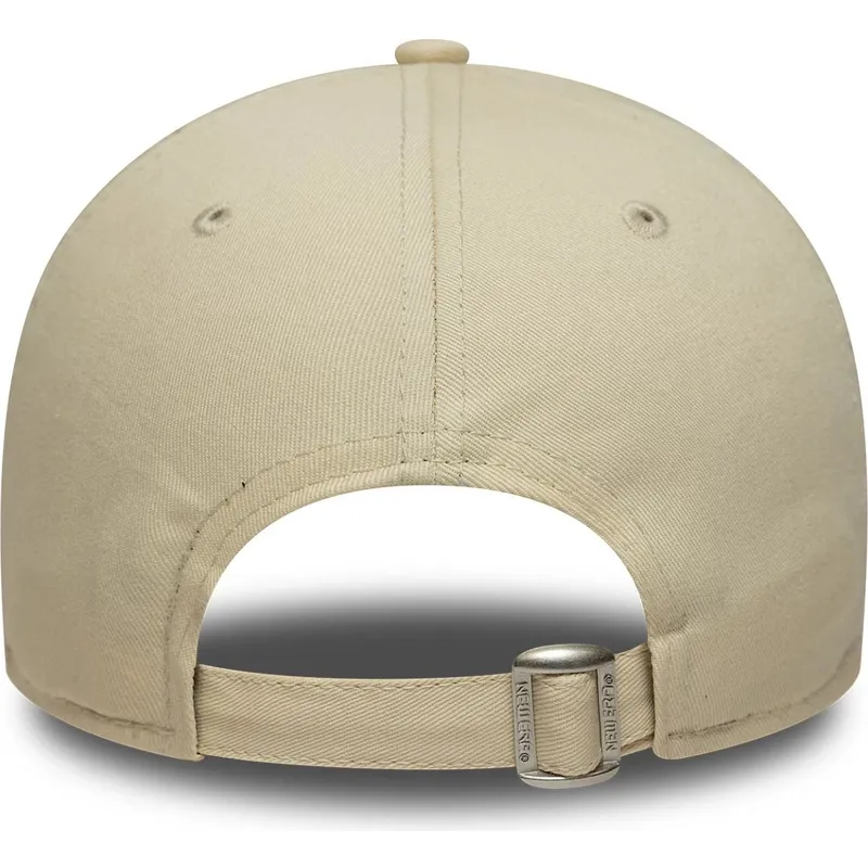 lippikset-kaareva-beige-saadettava-nauha-9forty-league-essential-los-angeles-dodgers-mlb-new-era